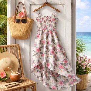 trendy modest dresses Kimberly Modest Dress in Passion Fruit Large